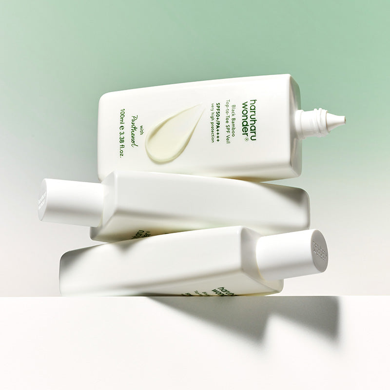 Black Bamboo Top to Toe SPF Veil