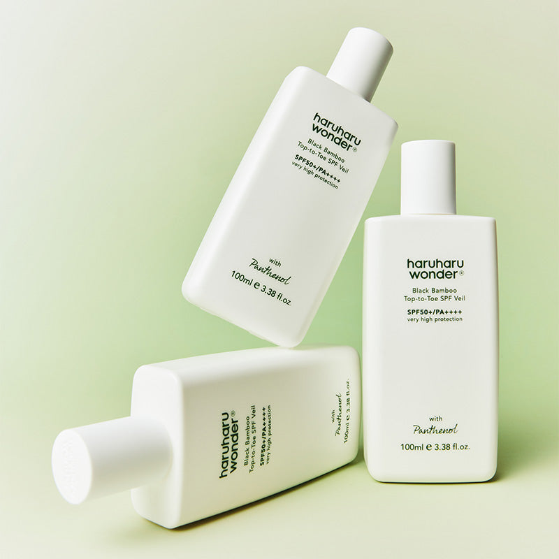 Black Bamboo Top to Toe SPF Veil