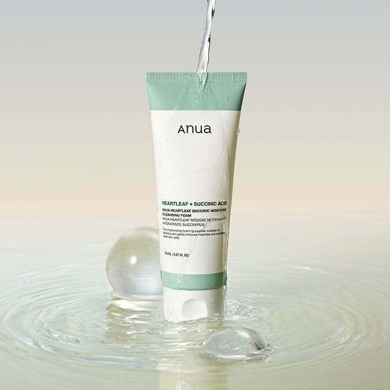 Anua Heartleaf Succinic Moisture Cleansing Foam Photo 4