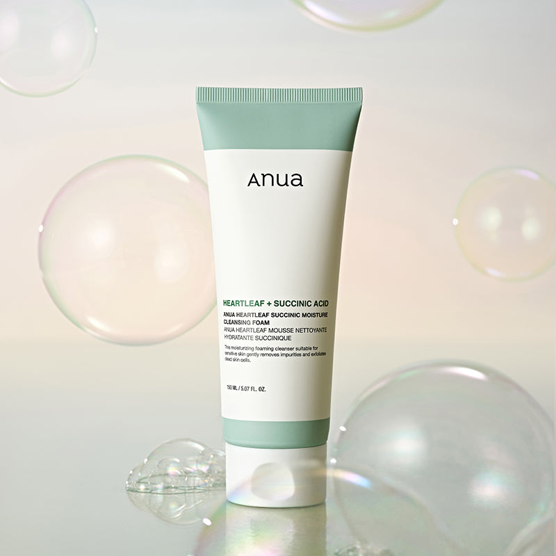 Anua Heartleaf Succinic Moisture Cleansing Foam Photo 1