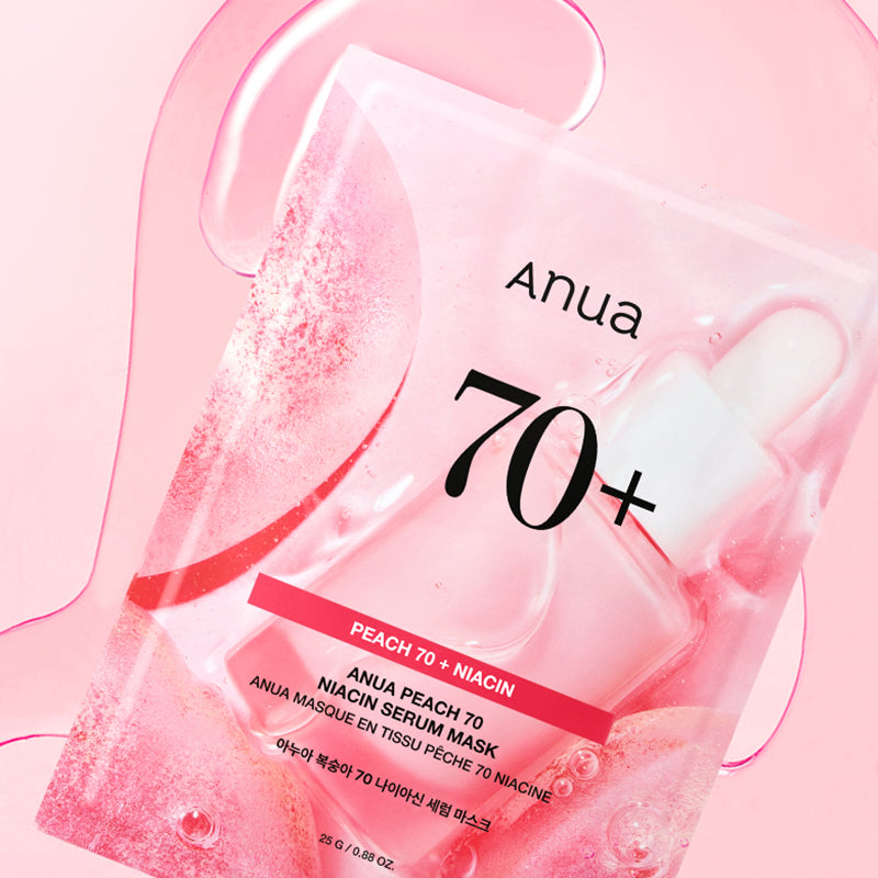 Peach 70% Niacin Serum Mask