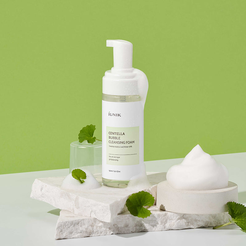iUNIK Centella Bubble Cleansing Foam, product photo 5