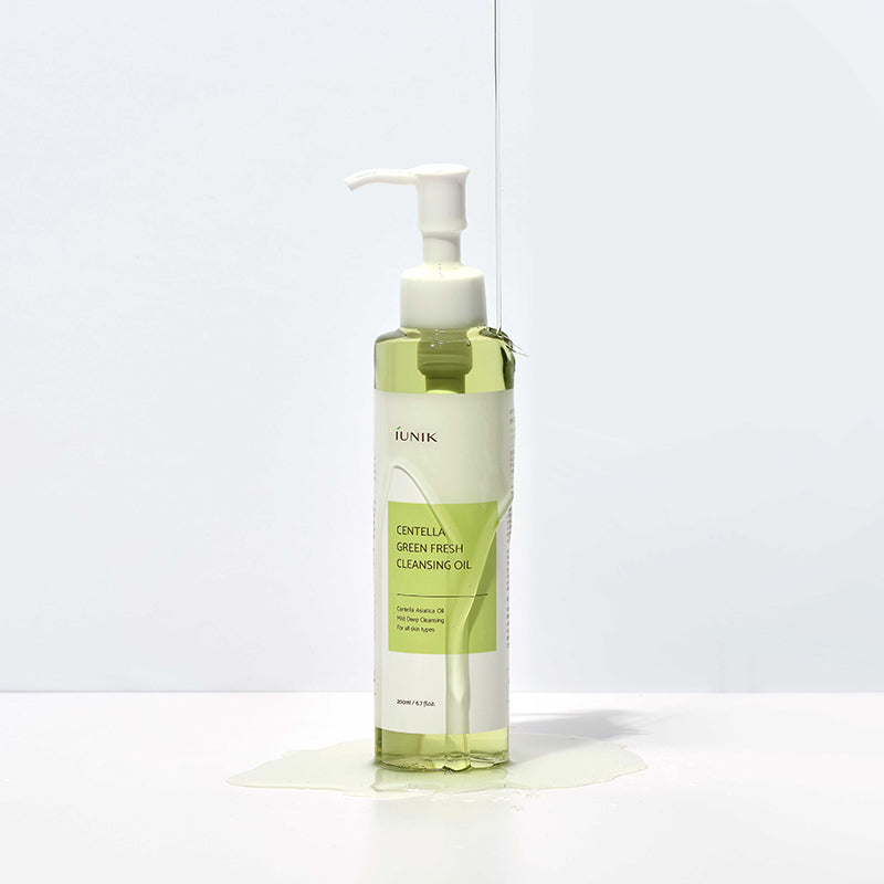 iUNIK Centella Green Fresh Cleansing Oil, product photo 3