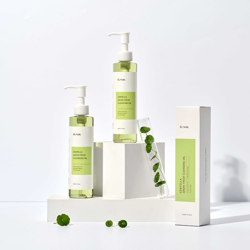 iUNIK Centella Green Fresh Cleansing Oil, product photo 5
