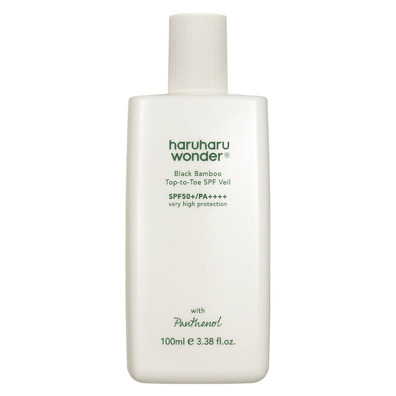 Black Bamboo Top to Toe SPF Veil