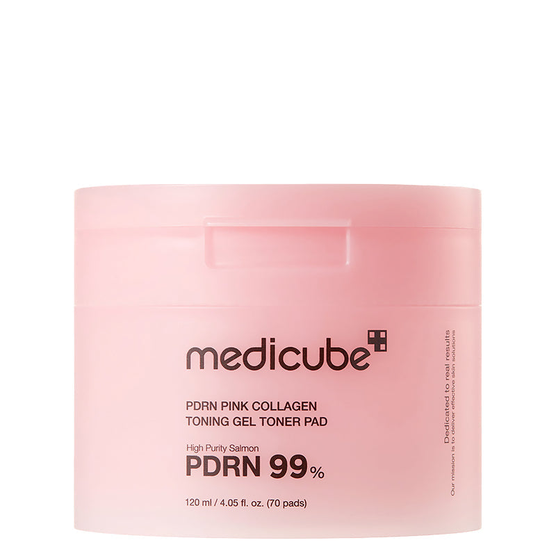 Medicube PDRN Pink Collagen Toning Gel Toner Pad