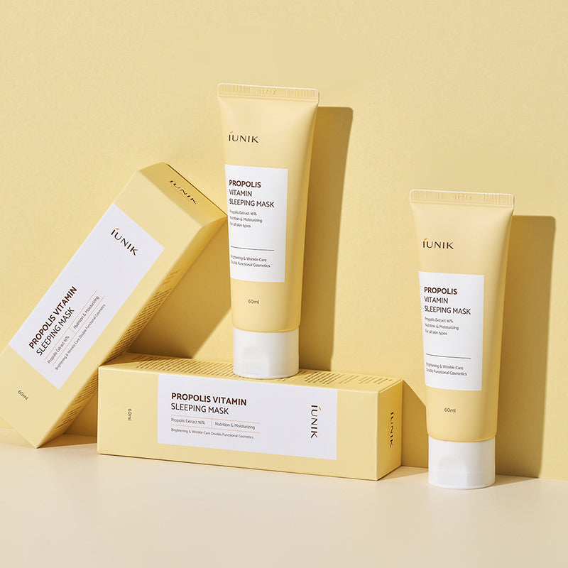 iUNIK Propolis Vitamin Sleeping Mask, product photo 3