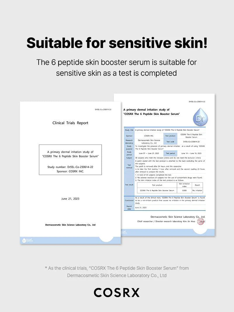 The 6 Peptide Skin Booster Serum