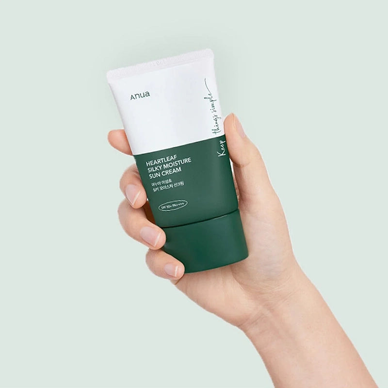 Anua Heartleaf Silky Moisture Sun Cream, product photo 2