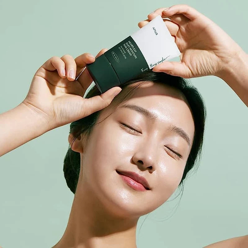 Anua Heartleaf Silky Moisture Sun Cream, product photo 5